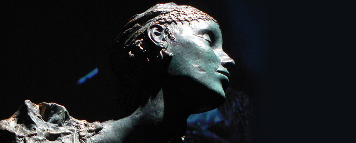 Gineba sculture bronzo
